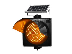 Semáforo con Panel Solar 1-300