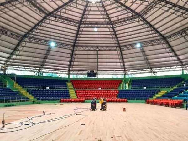 Piso de madera para cancha de baloncesto aprobado por FIBA - Imagen 3