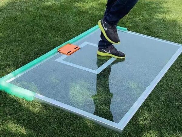 Tablero de baloncesto estándar FIBA ​​de vidrio templado - Imagen 2