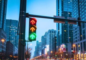 Semáforo de alto flujo 300mm